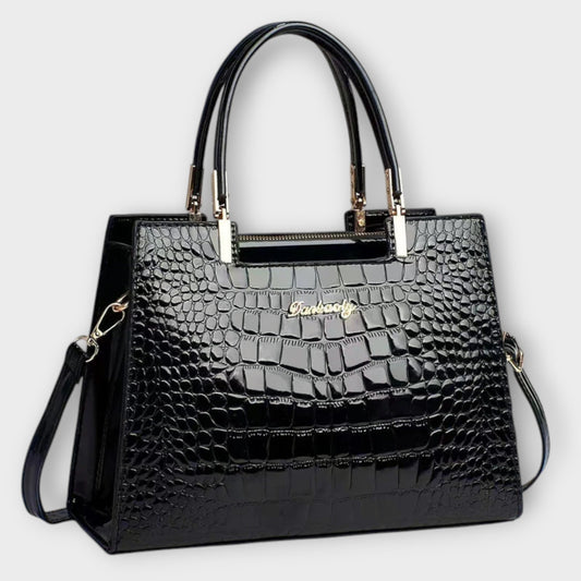 Sac Croco Brillant à Main