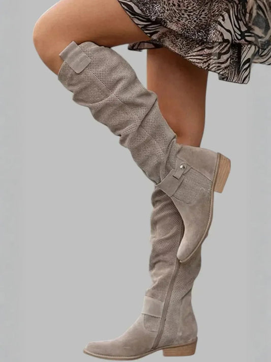 Style sans effort et confort absolu – Bottes au-dessus du genou